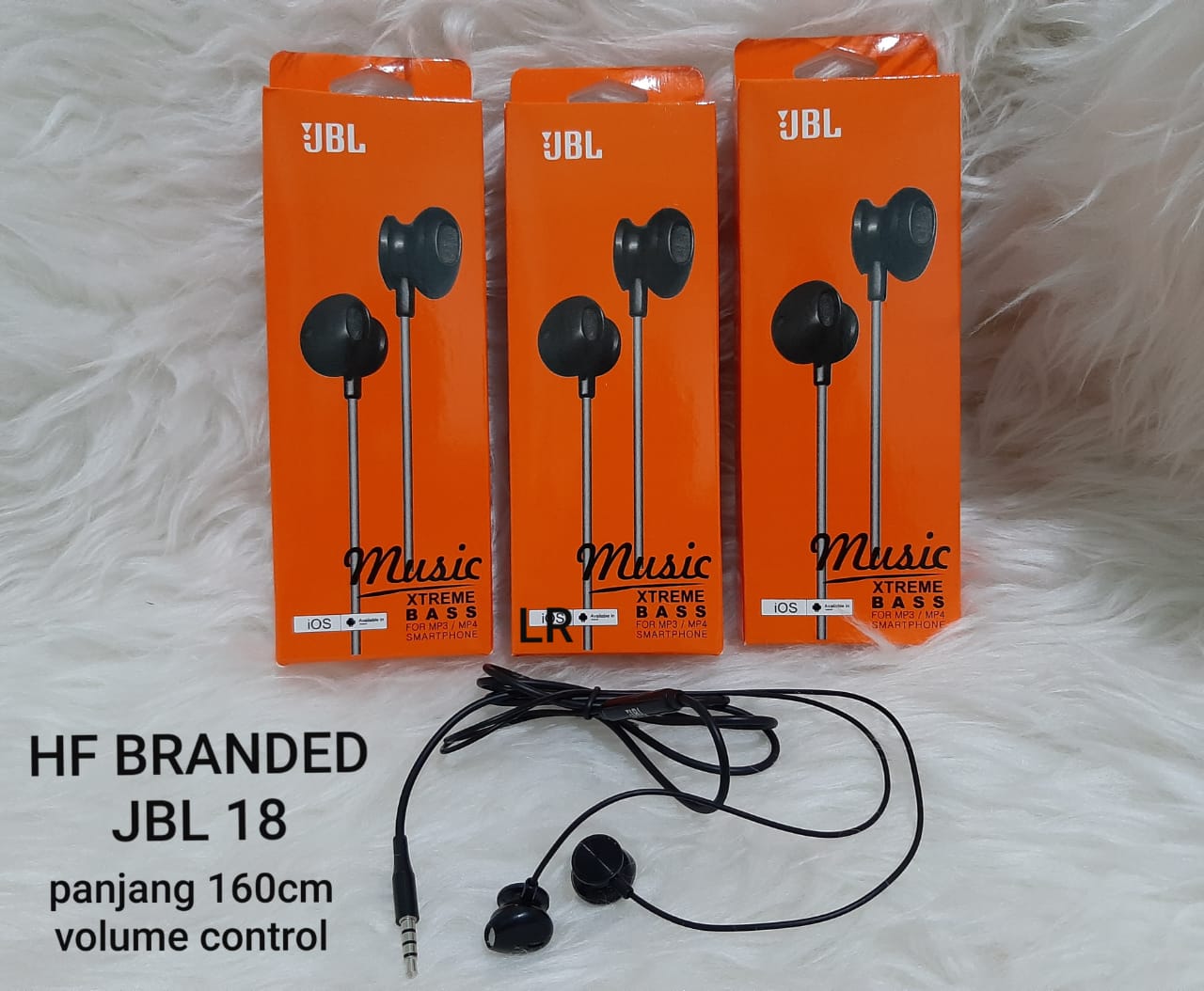 HANSFREE BRANDED JBL I8 + MIC